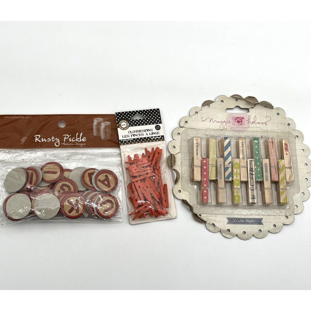 Large Mixed Scrapbooking Craft Supply Lot Fiskars Teresa Collins Pink Paislee - Picture 9 of 12